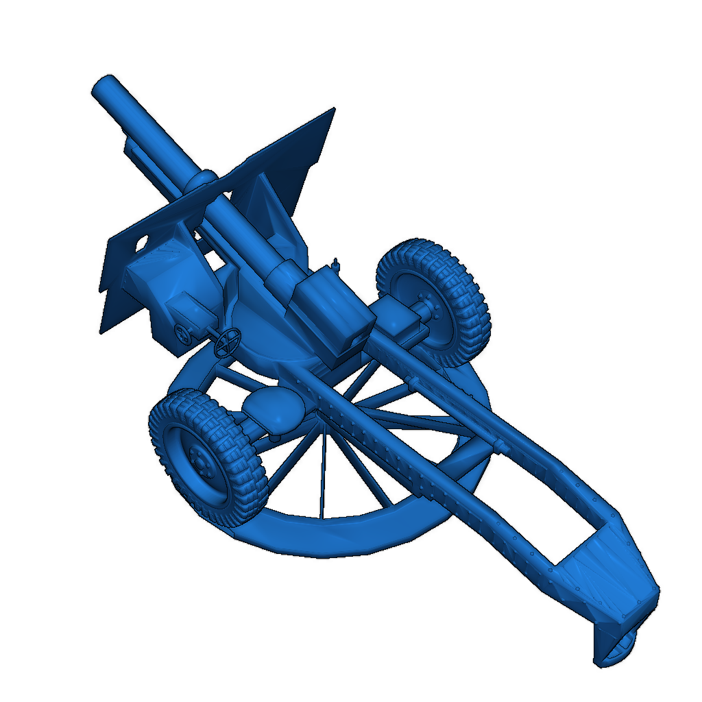 25-фунтовая британская артиллерия (28 мм)