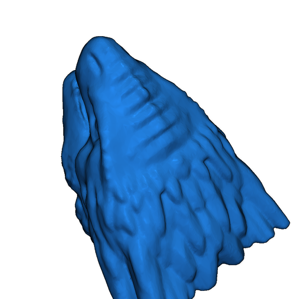 Голова существа для крепления на стену
