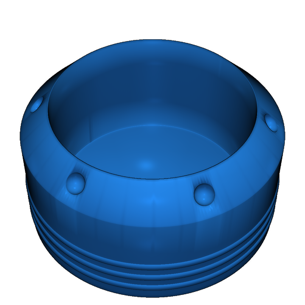 Светящаяся бутылка Voss с контейнером T-Virus