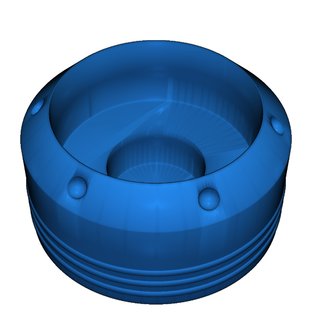 Светящаяся бутылка Voss с контейнером T-Virus
