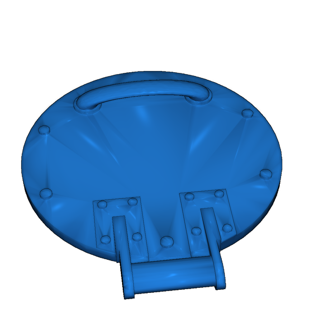 Турель лазера GI JOE COBRA HISS с люком