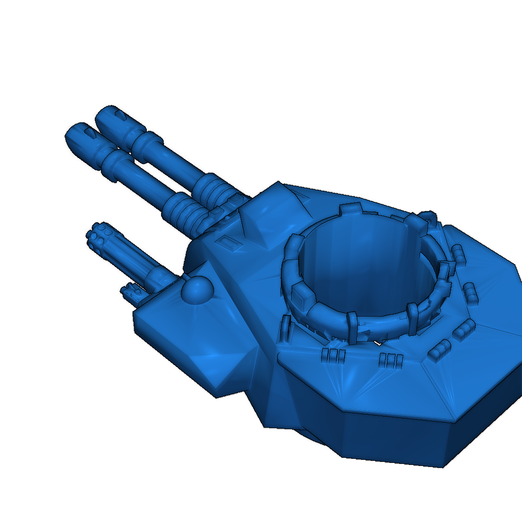 Турель лазера GI JOE COBRA HISS с люком