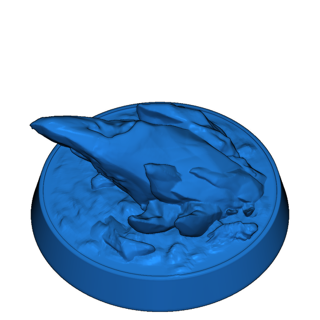 3D модель Кетцалькоатля