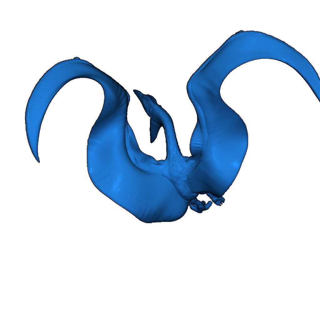 3D модель Кетцалькоатля