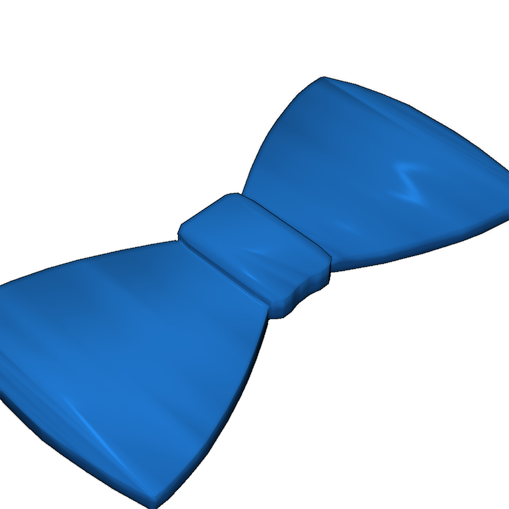 Модель галстука-бабочки