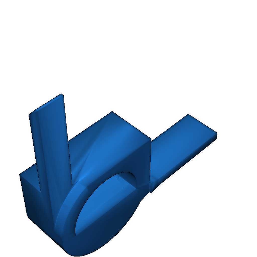 Часы в холодильнике - 3D модель