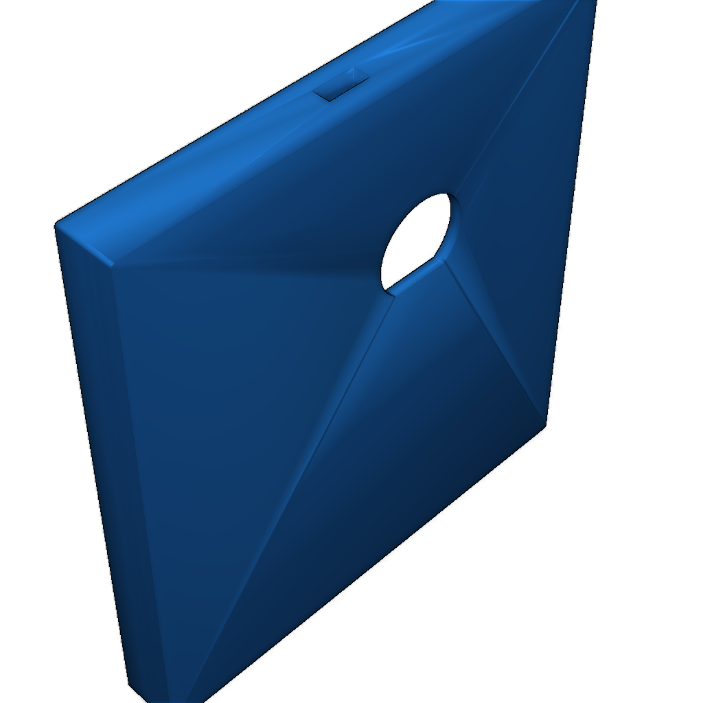 Часы в холодильнике - 3D модель