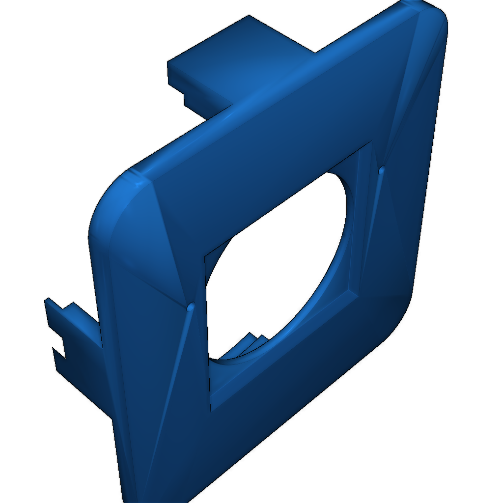 Часы в холодильнике - 3D модель