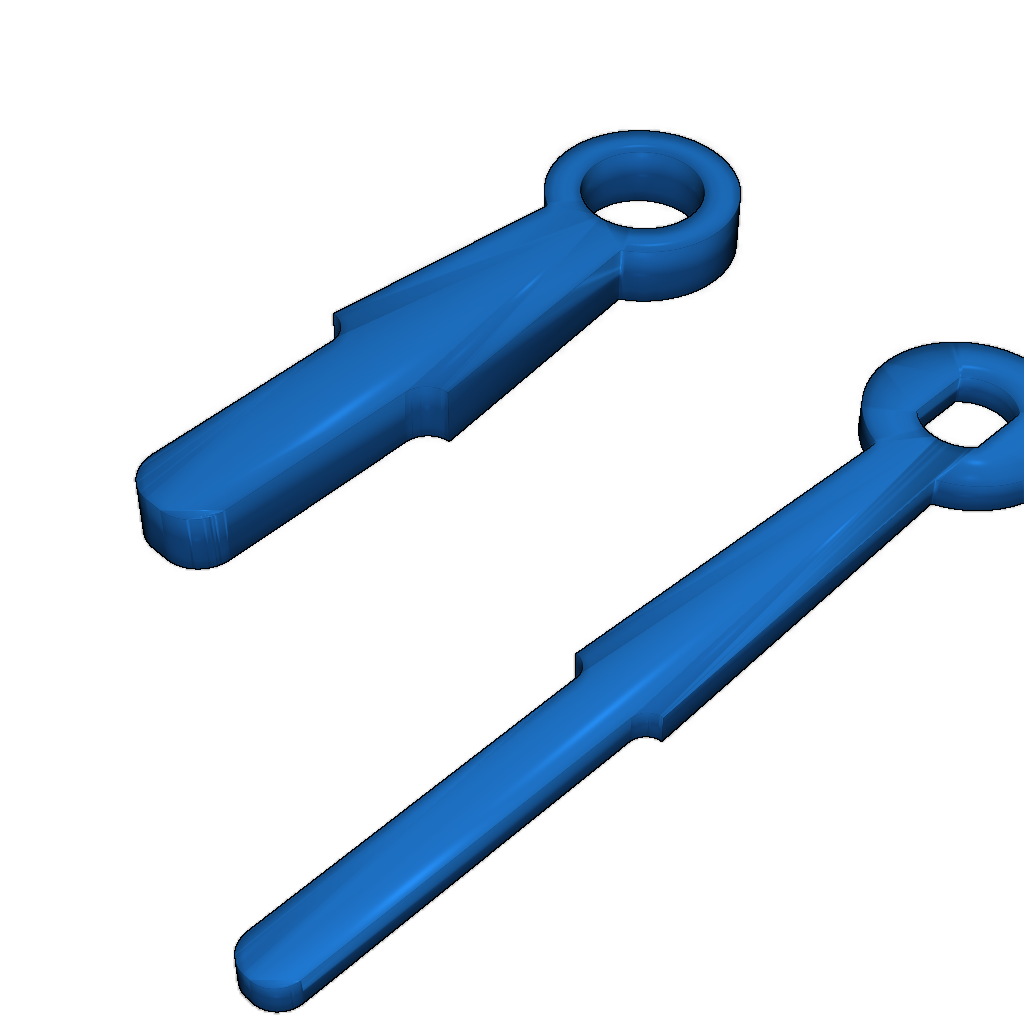 Часы в холодильнике - 3D модель