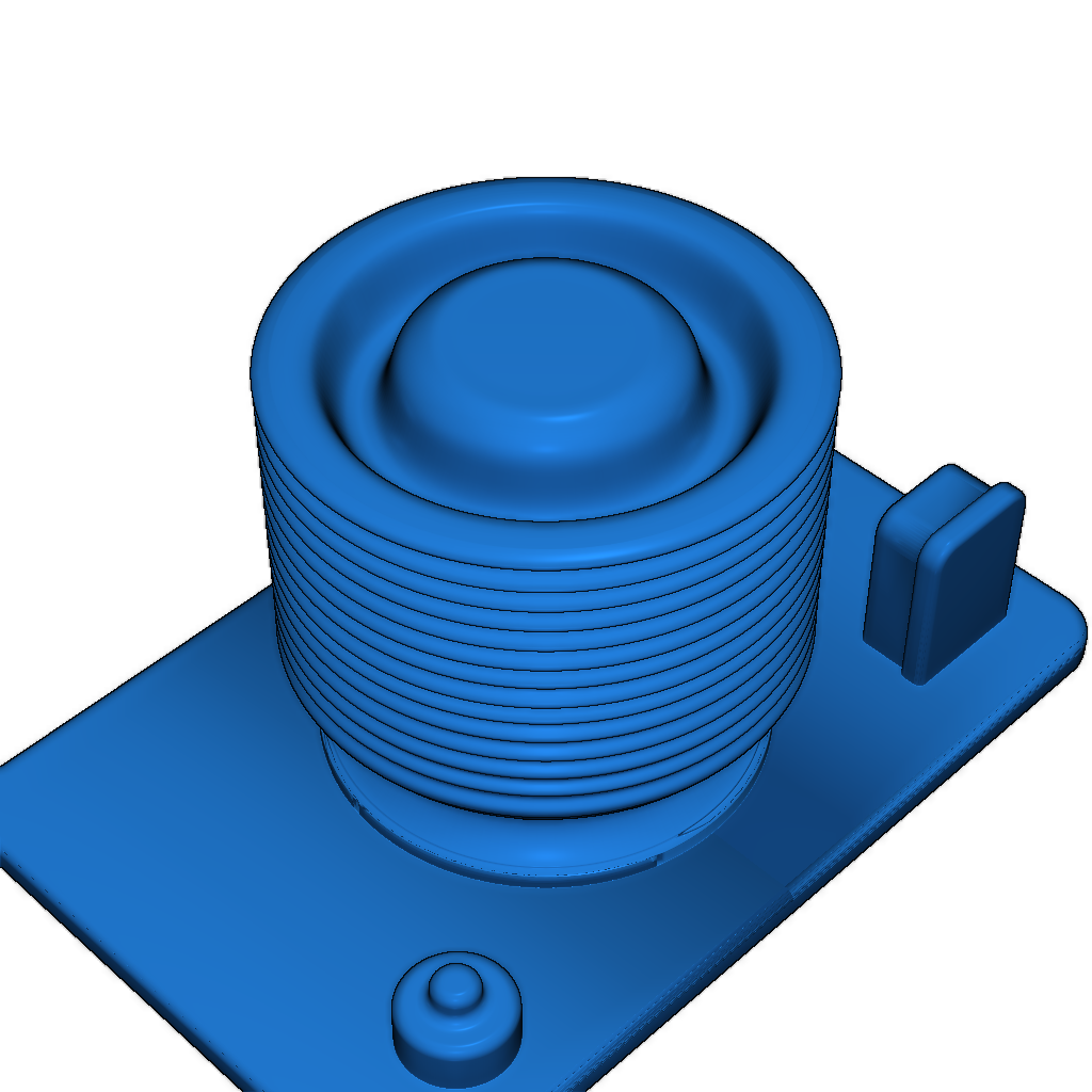 Часы в холодильнике - 3D модель