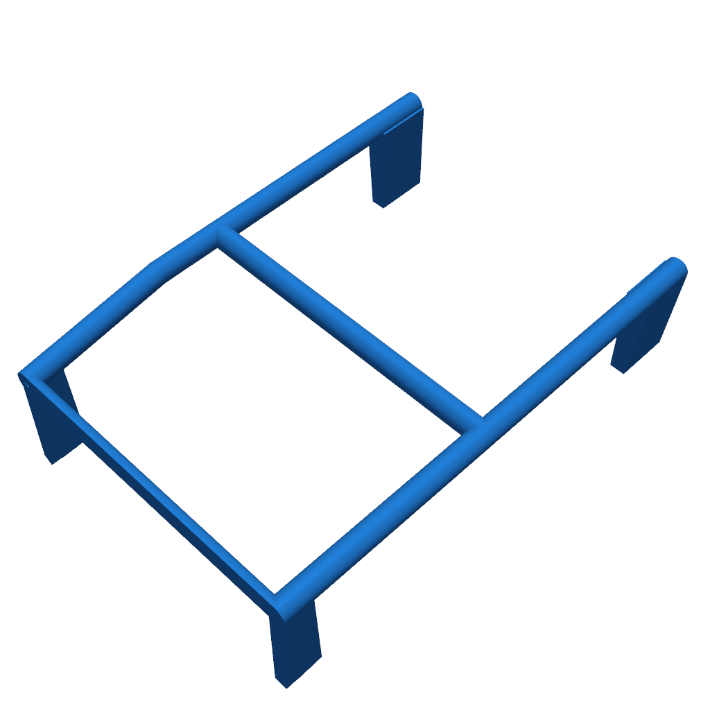 Лестница для Mercedes G на базе Axial SCX10