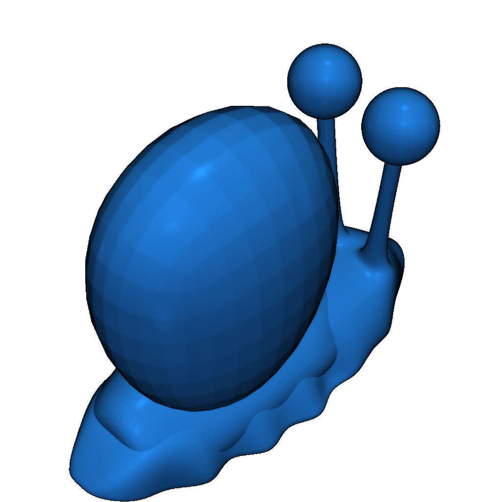 3D модель Гэри из Спанч Боба