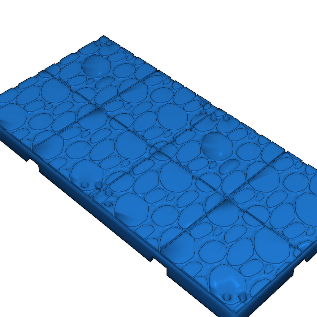 Плитки подземелий с замком