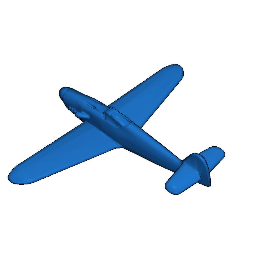 Bf-109/L для FDM принтеров