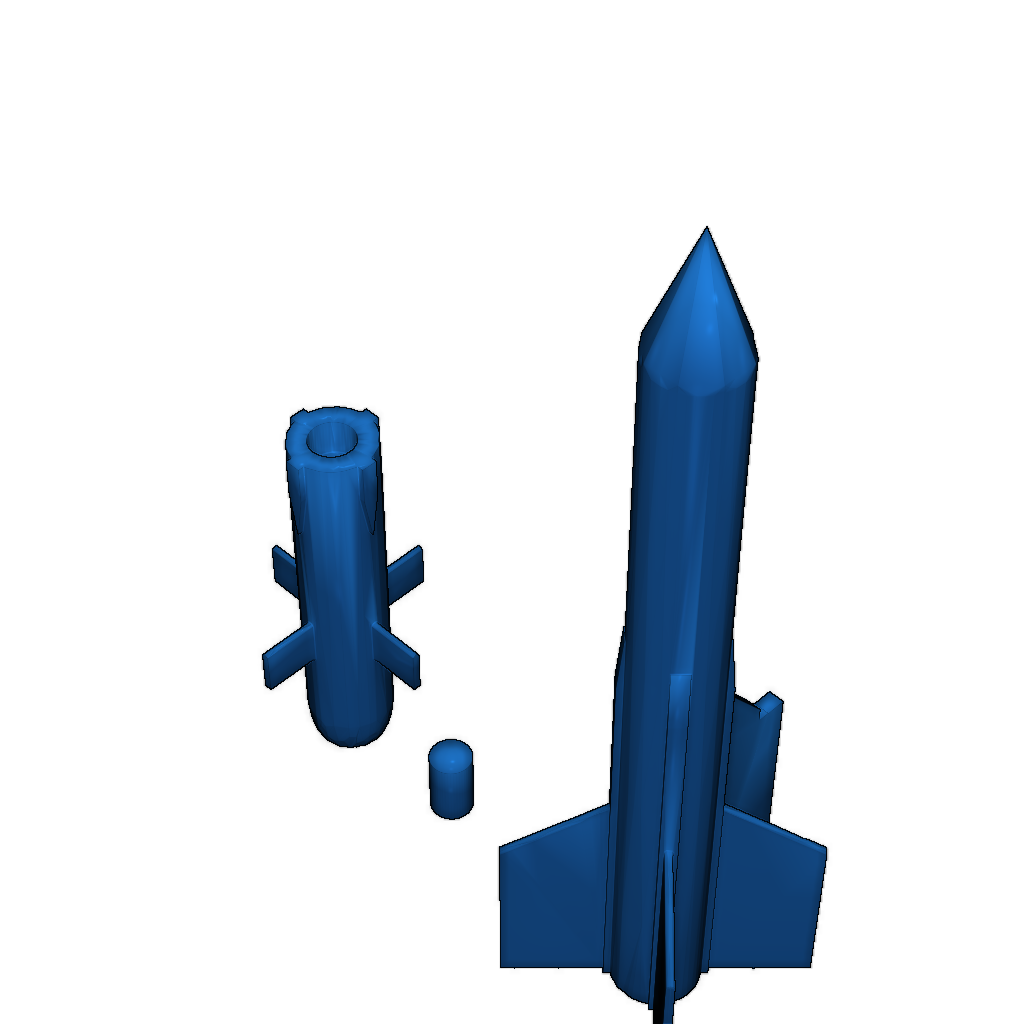 Ракеты Firestreak и Red Top для Freewing BAC Lightning