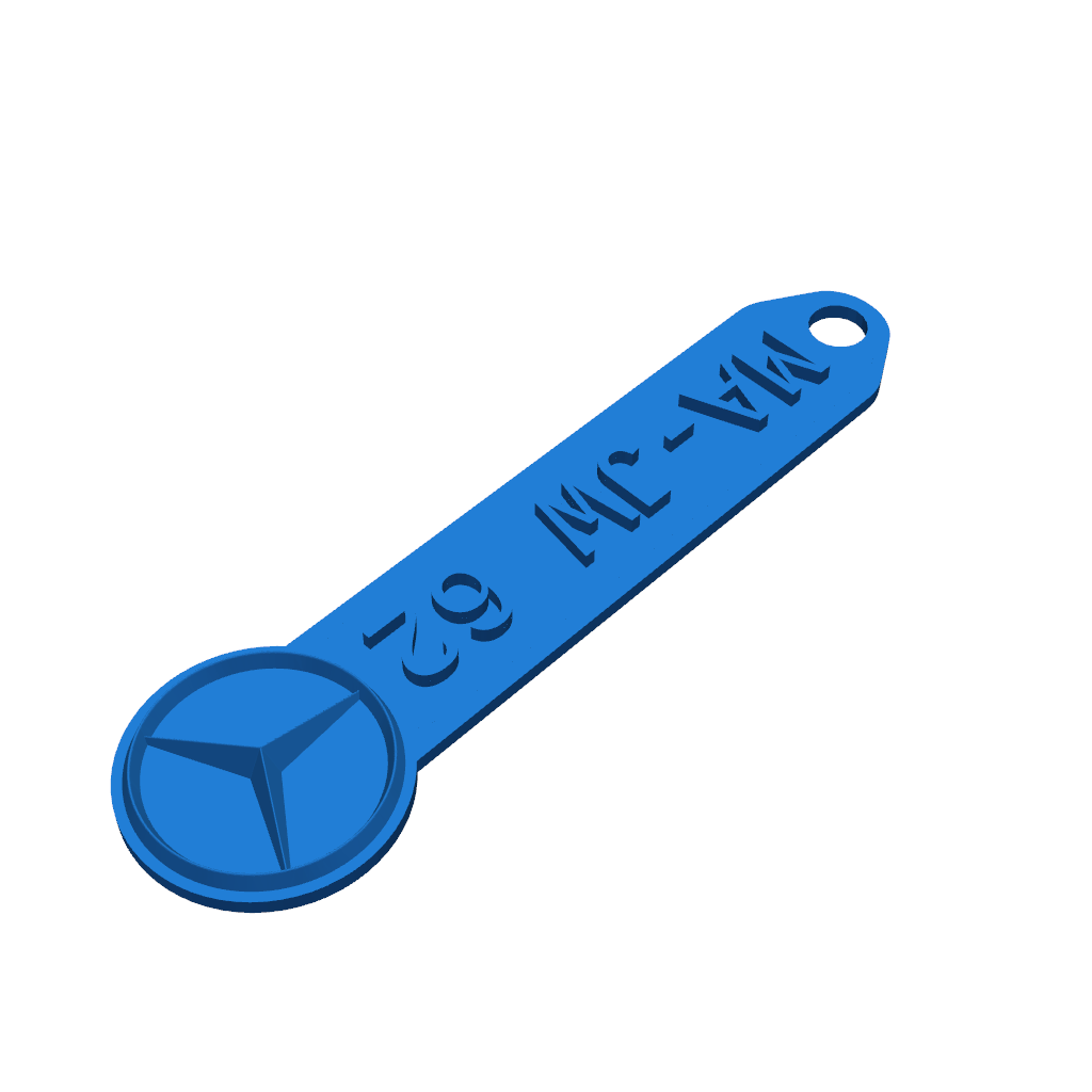 3D-модель брелока ключей