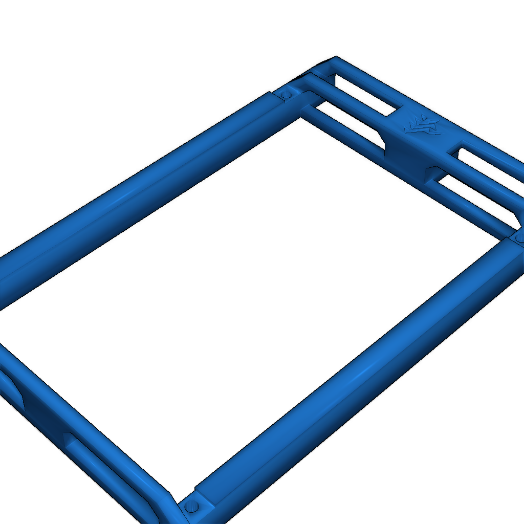 Простой корпус для 7-дюймового HDMI дисплея-C (1024x600)