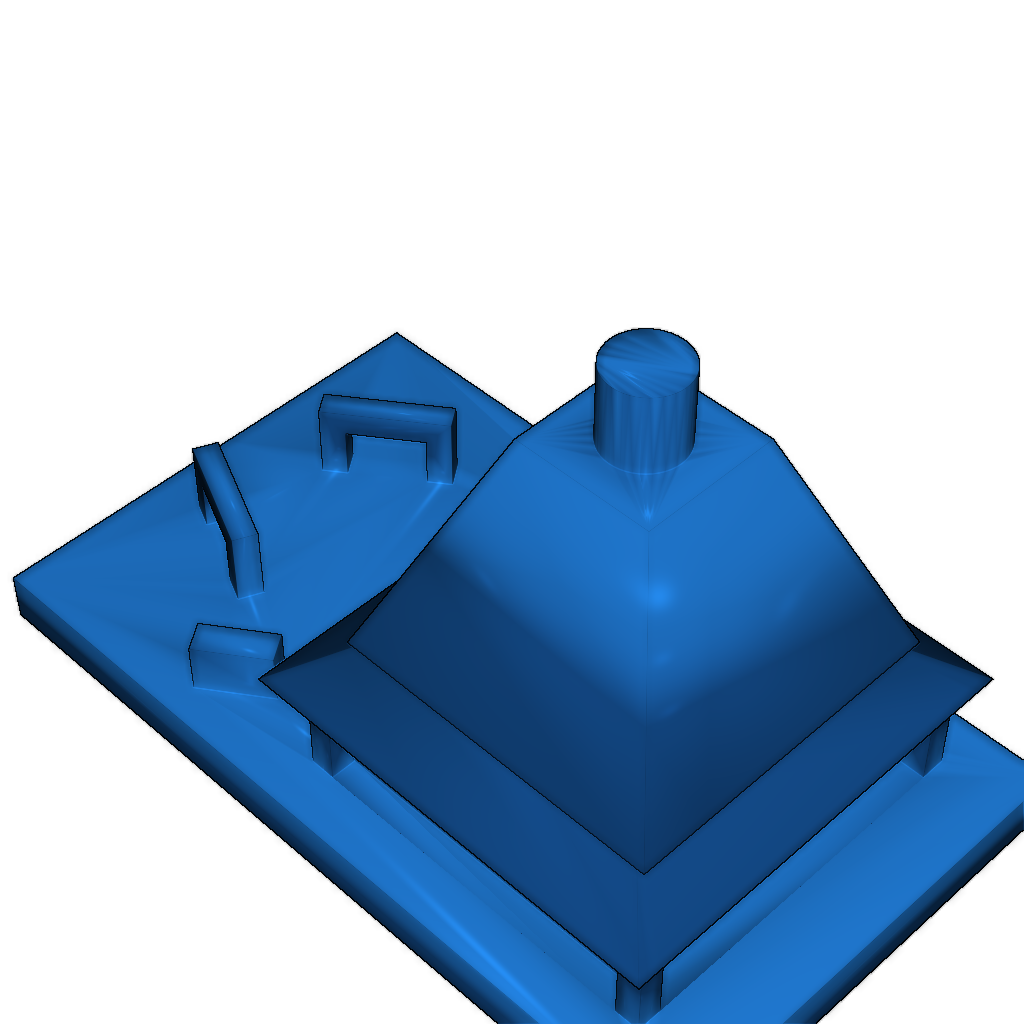 Здания Frostpunk LowPoly