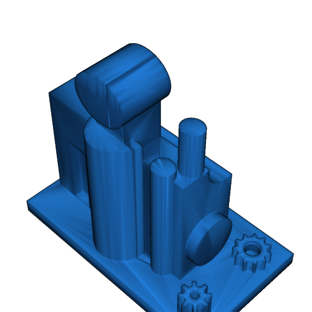 Здания Frostpunk LowPoly