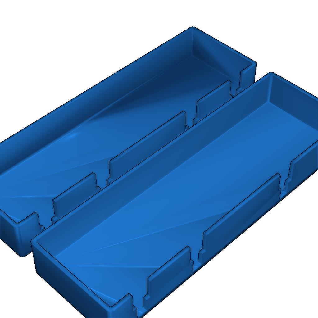 Вставка для кейса с пружинной защелкой