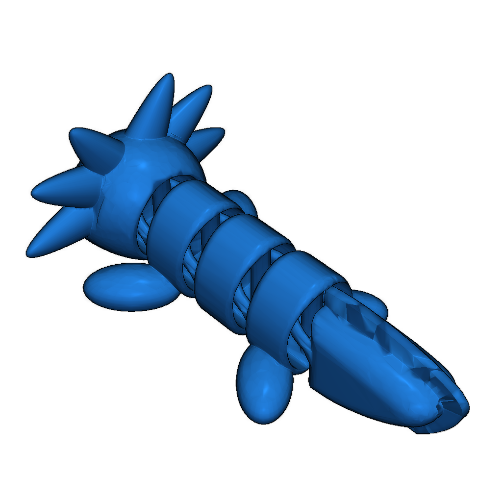 Антистрессовая игрушка-аксалотль