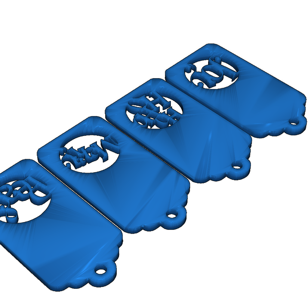 Набор подарочных бирок