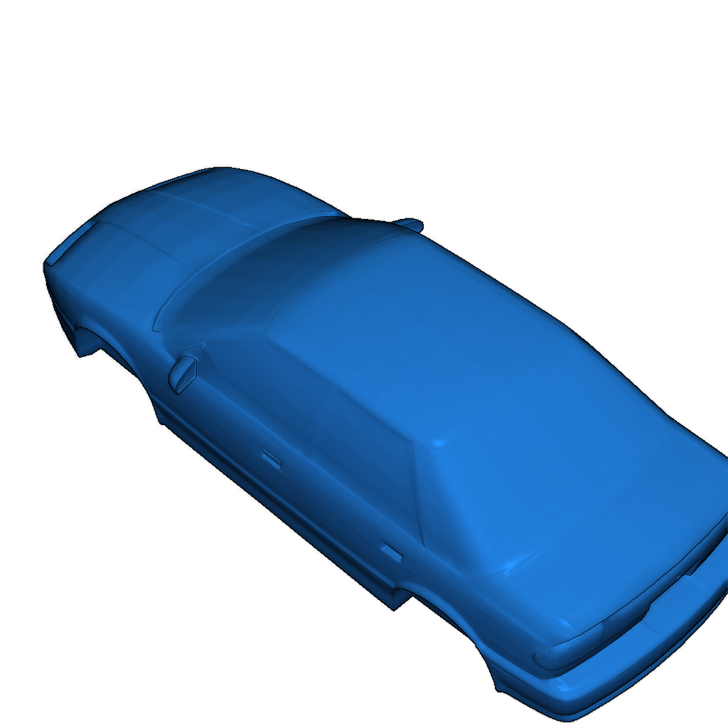 3D модель 1992 Saturn SL2