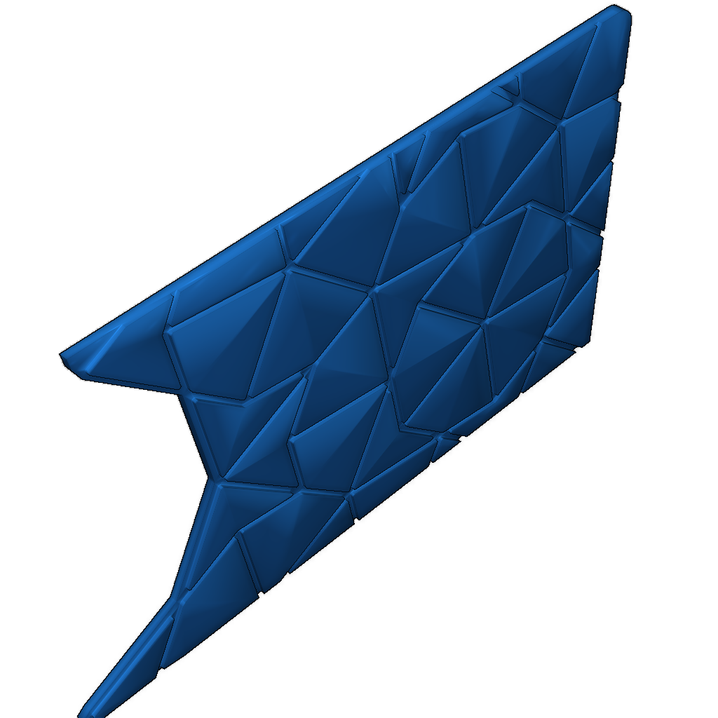 Боковой элемент Unibody с мозаичными плитками