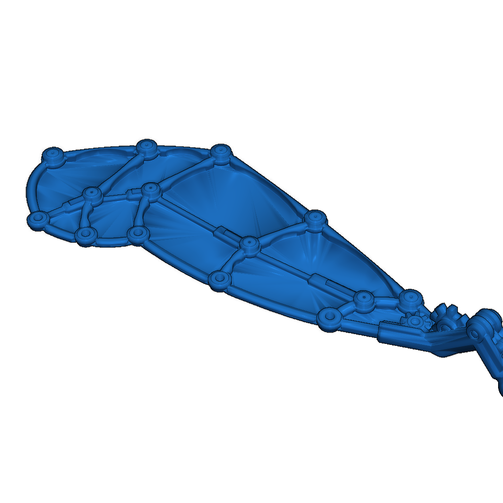 Степанковая оса с подвижными суставами