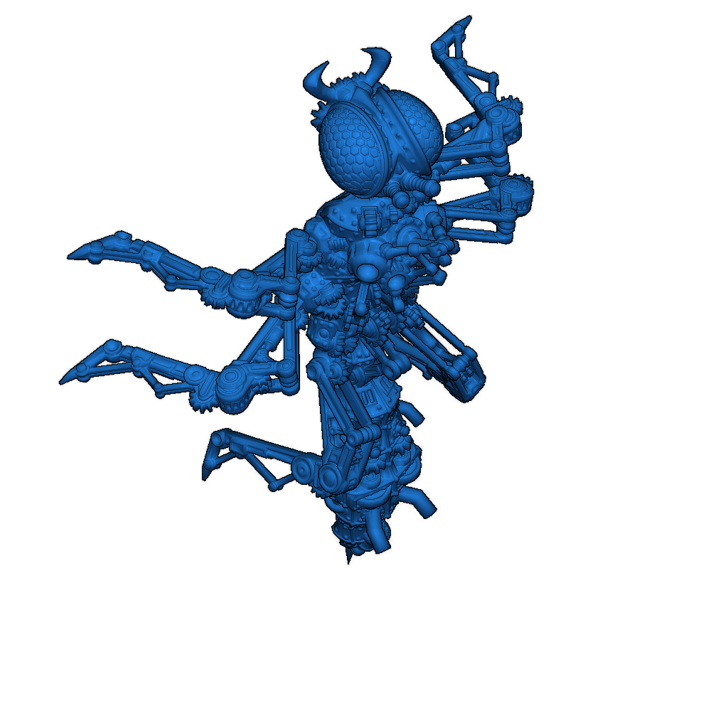 Степанковая оса с подвижными суставами