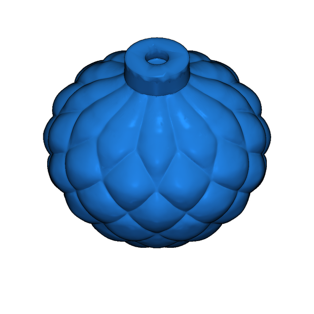 Ёлочная игрушка в форме желудя