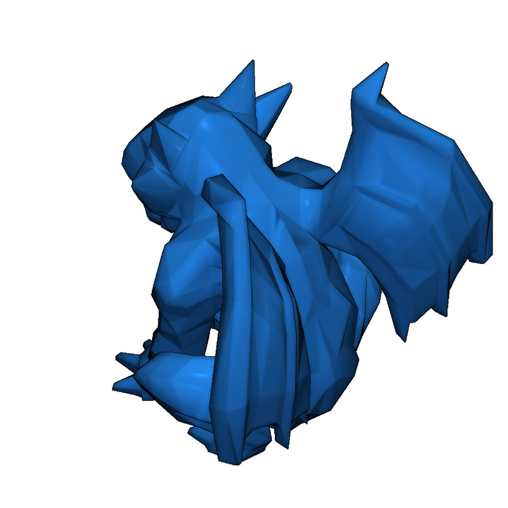 Гаргулья низкополигональная