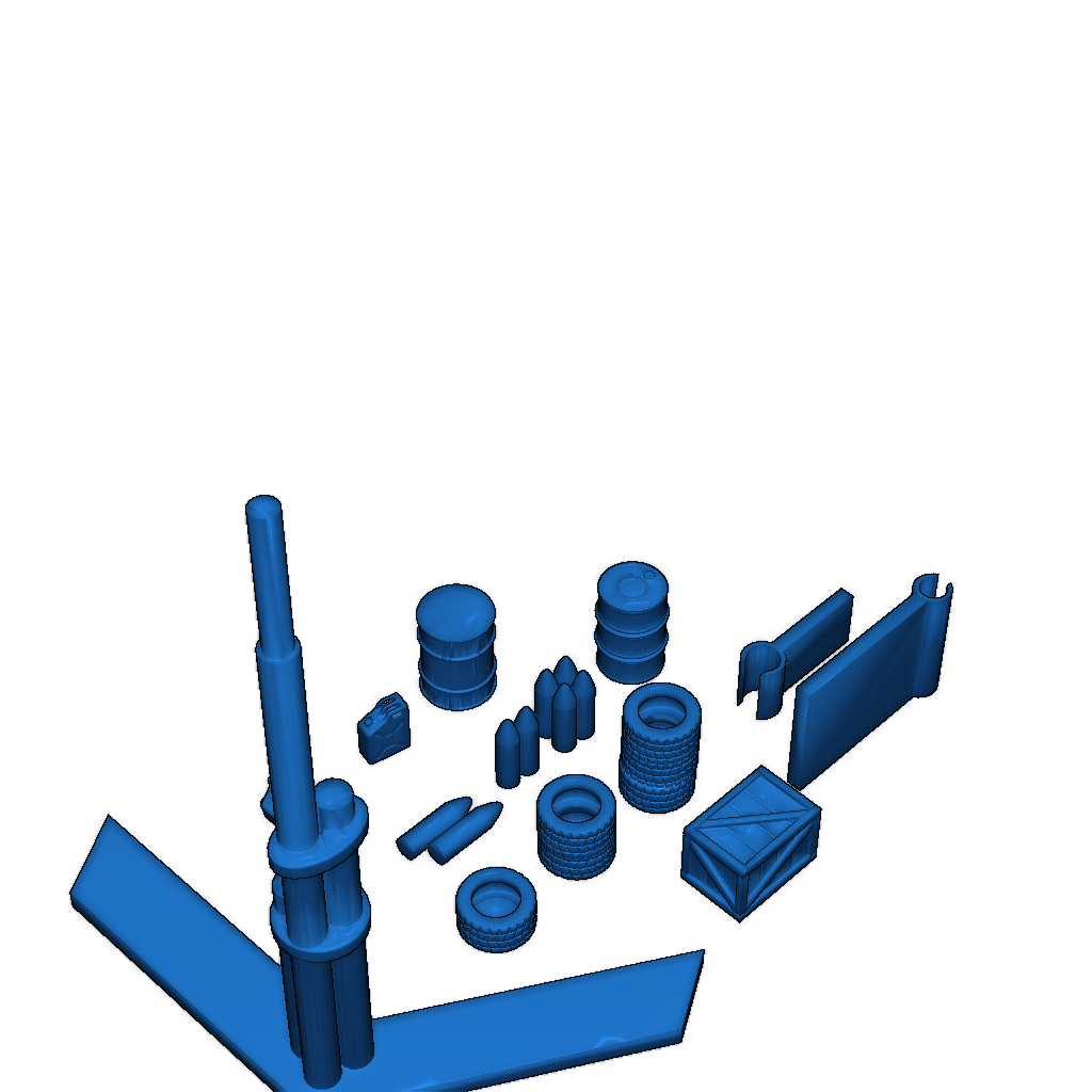 Флагшток и аксессуары для настольной игры Company Of Heroes