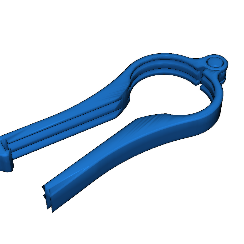 Зажим для пакетов с винтовой крышкой