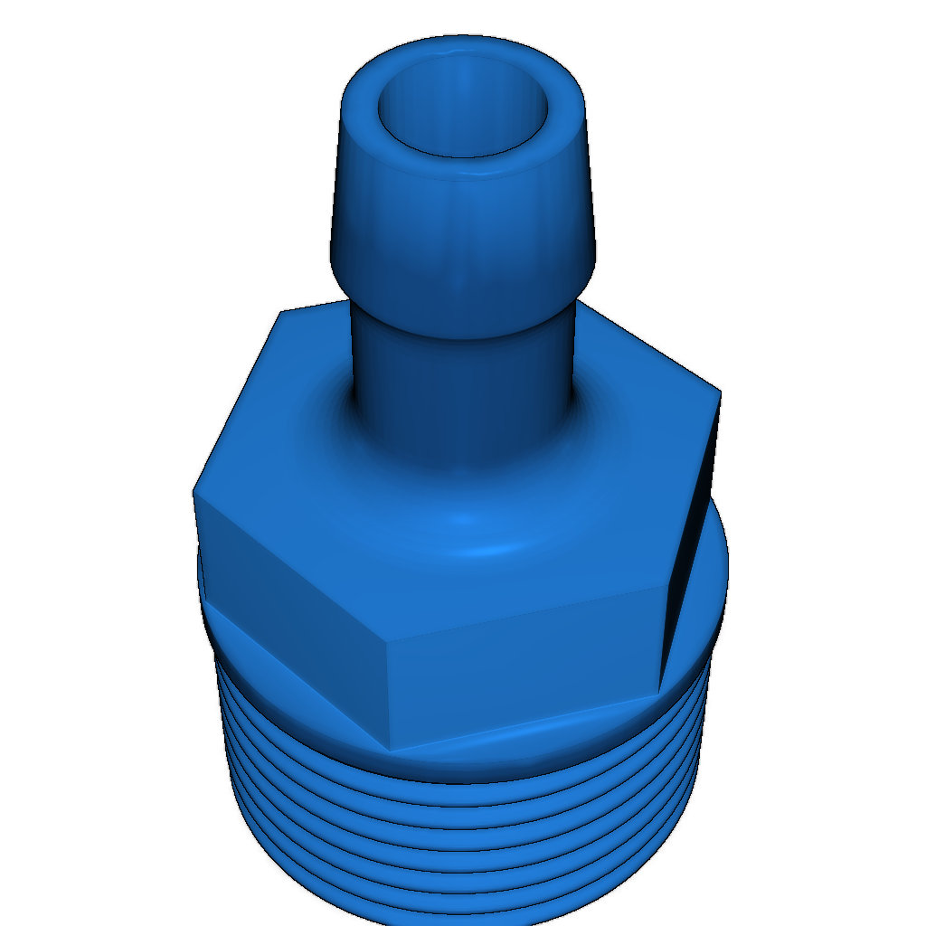 1 дюймовый BSP мужской фитинг на 13 мм