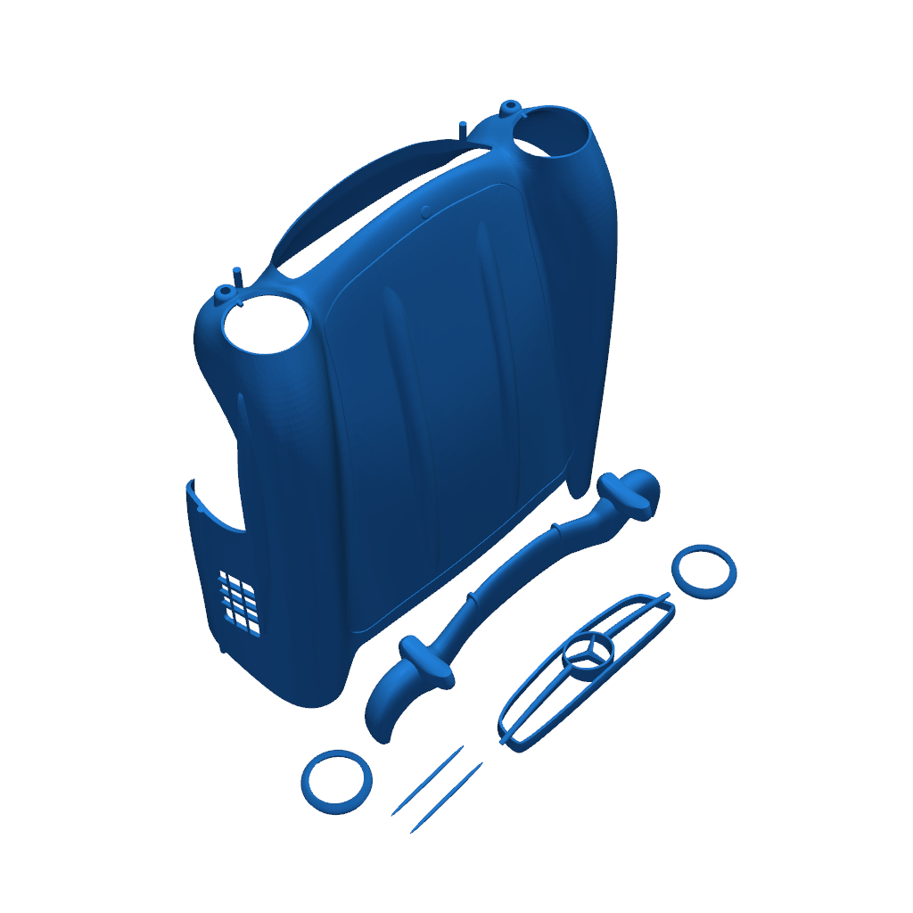 Орнамент, вдохновленный Mercedes Benz 300SL