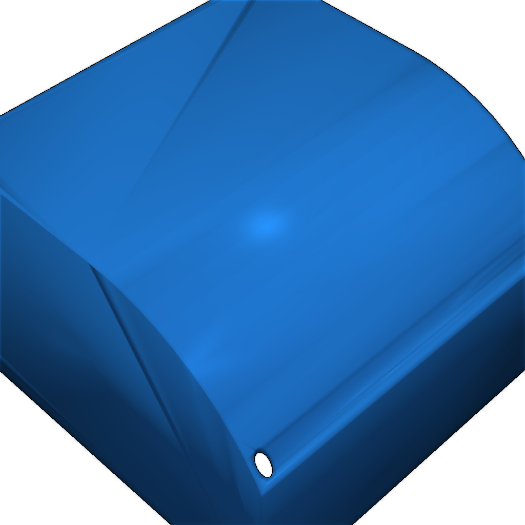 Корпус вентилятора 120 мм с углом 90 градусов