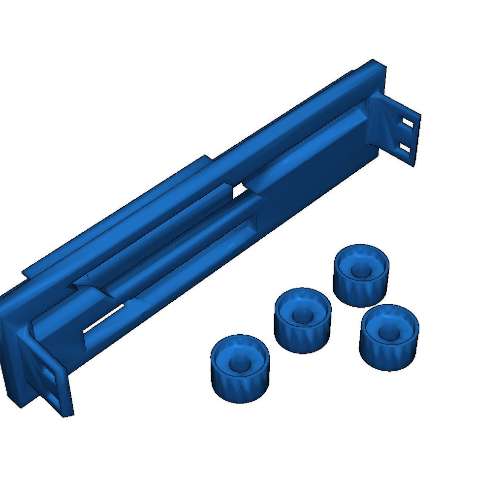 Лицевая панель и кнопка для дисковода ALPS DF354H в стиле ATARI ST