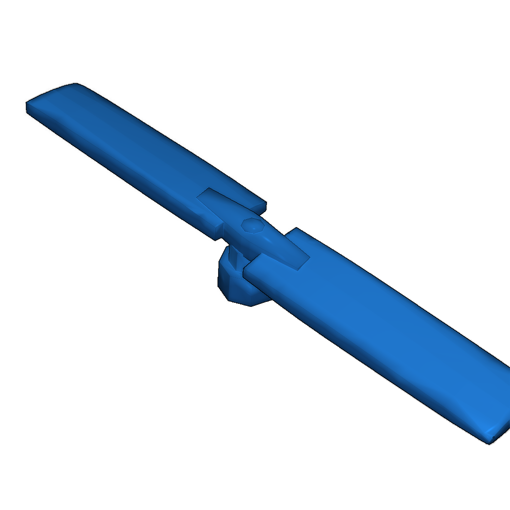 Модель вертолета Huey