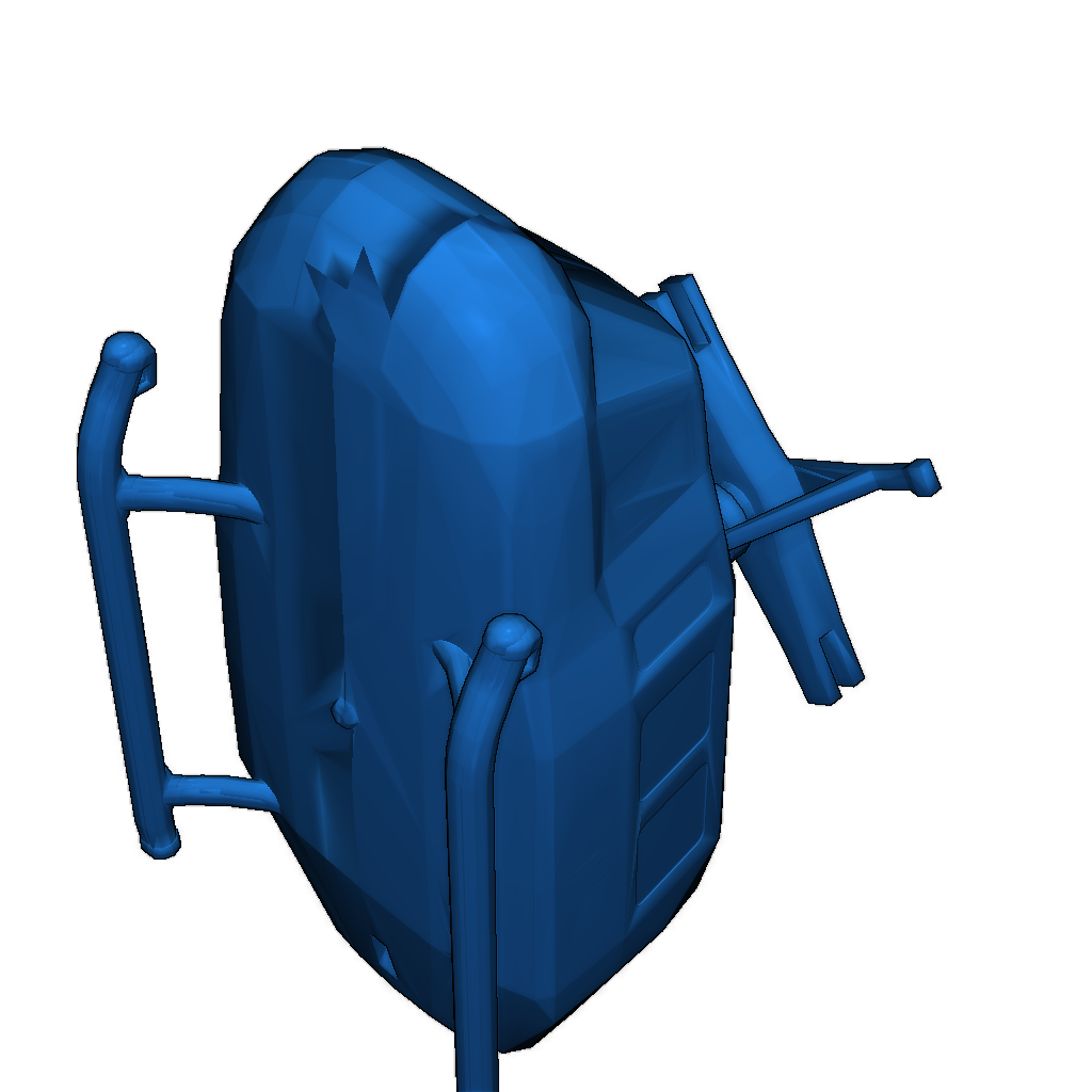 Модель вертолета Huey