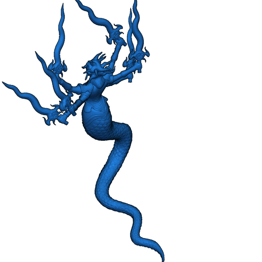 Миниатюра Marilith для настольных игр