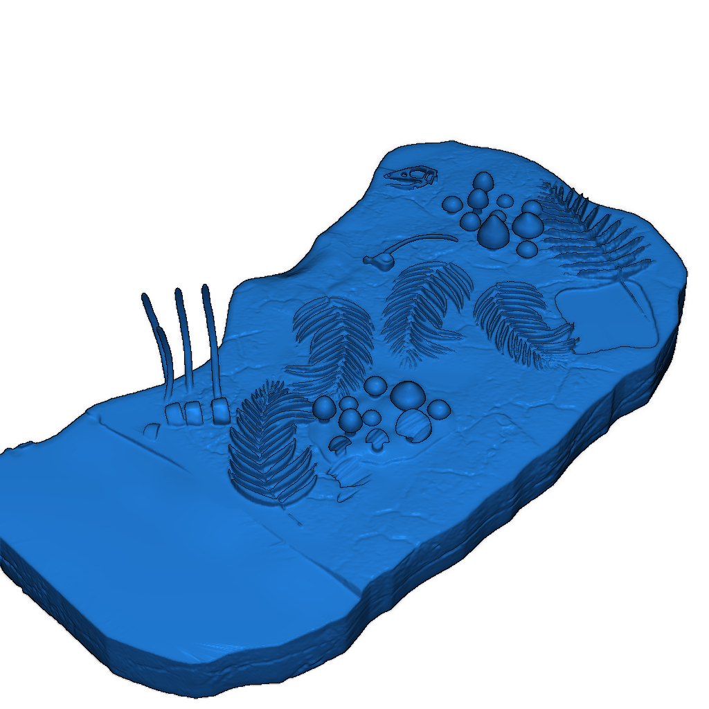 Декорация для диорамы "Охота при лунном свете"