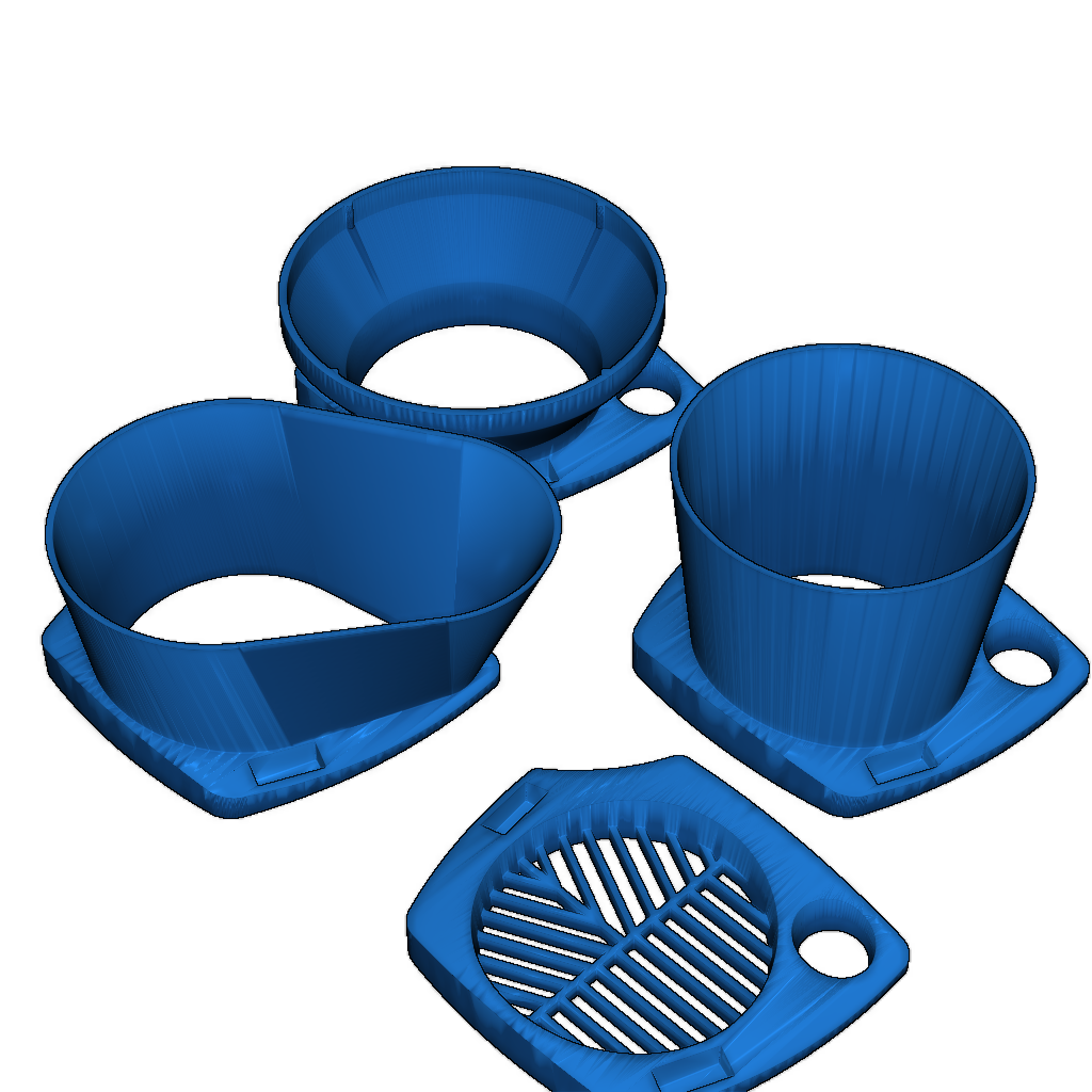 Аксессуары для 3D печати DWARF mini: щит, держатель фильтра и маска Бахтинова