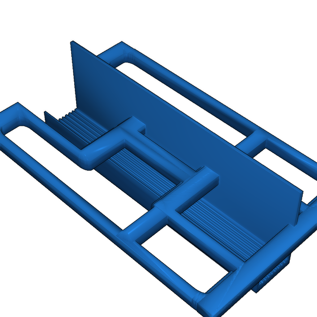Высокая, узкая полка для наклеек - Выставка товара