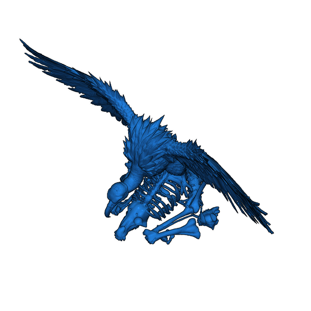 Glassen Wing Vulture - Модель для настольной игры