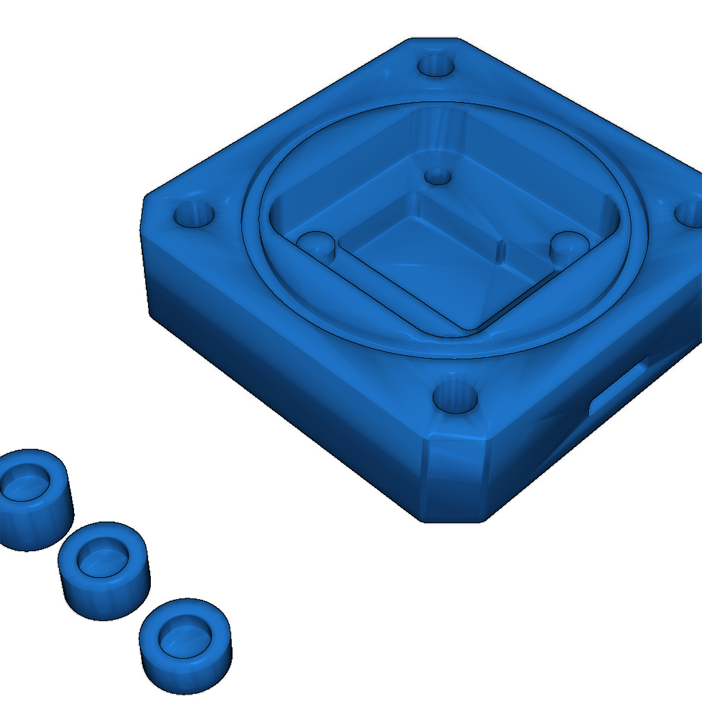 Корпус магнитного энкодера AS5600 для шагового мотора NEMA 17