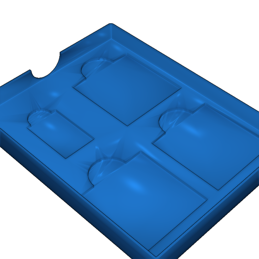 Органайзер для настольной игры SETI с вставками для карт