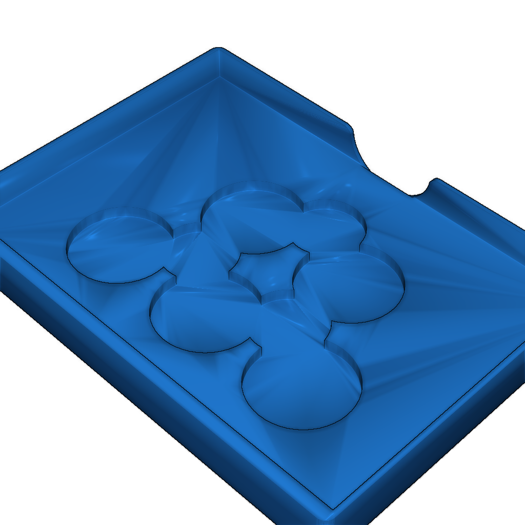 Органайзер для настольной игры SETI с вставками для карт