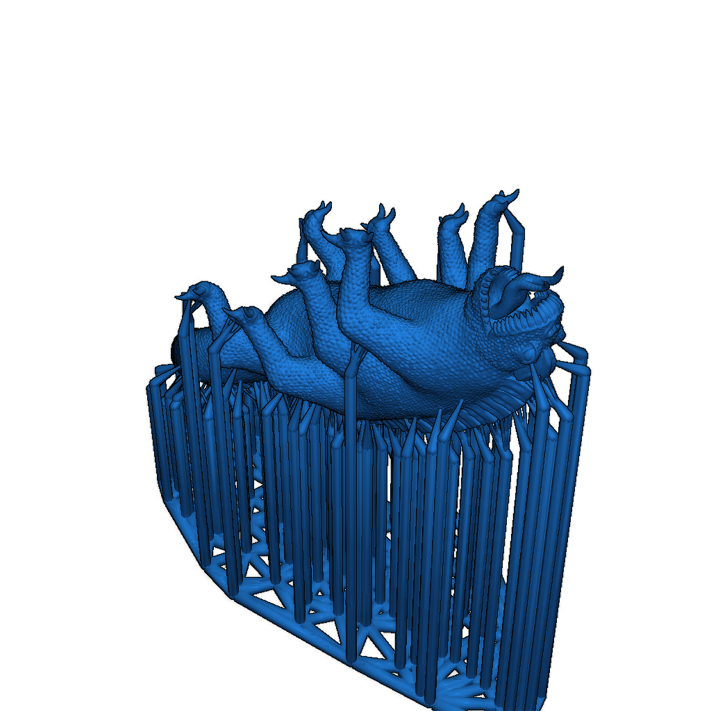 Миниатюра Базилиска для ролевых игр