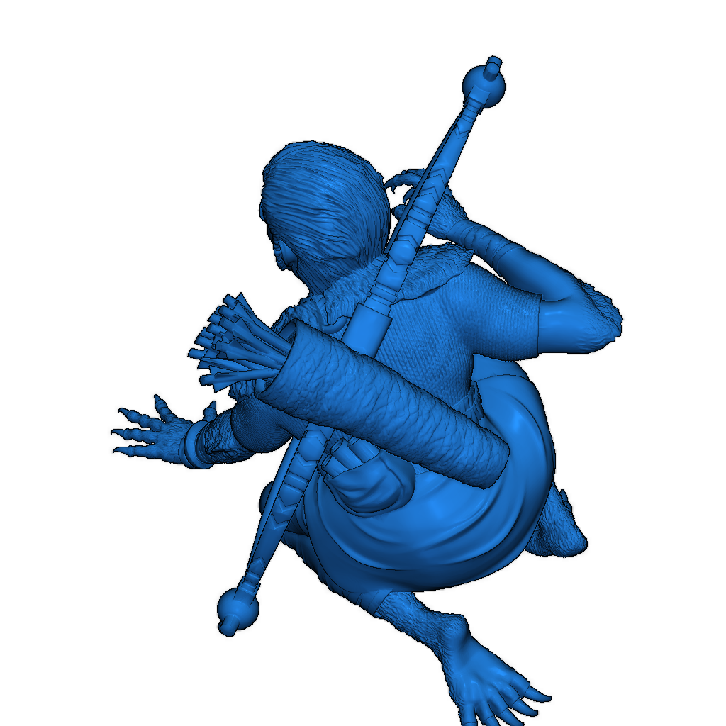 Миниатюра Друида для настольных RPG